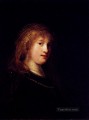 Saskia Wearing A Veil portrait Rembrandt